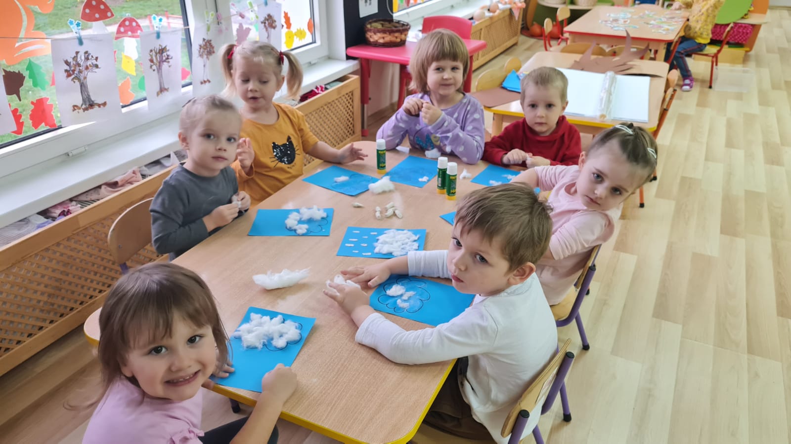 Koło plastyczne w grupie Biedronki