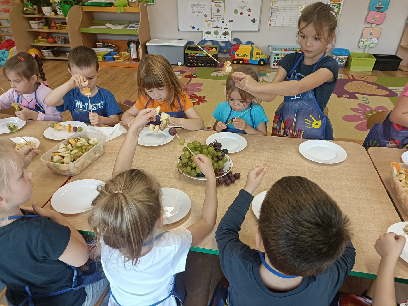 Żabki dbają o zdrowie jesienią