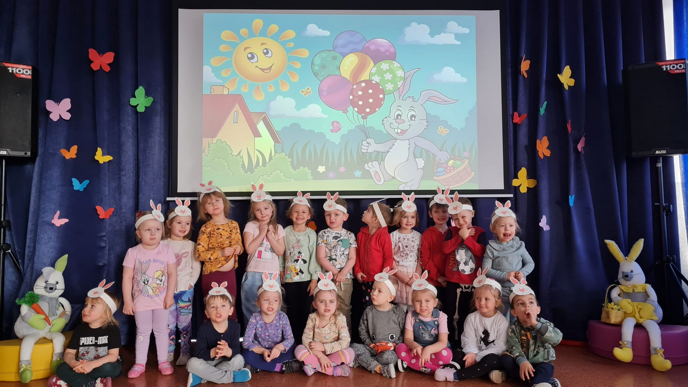 Biedronki w poszukiwaniu Wielkanocnego Zajączka