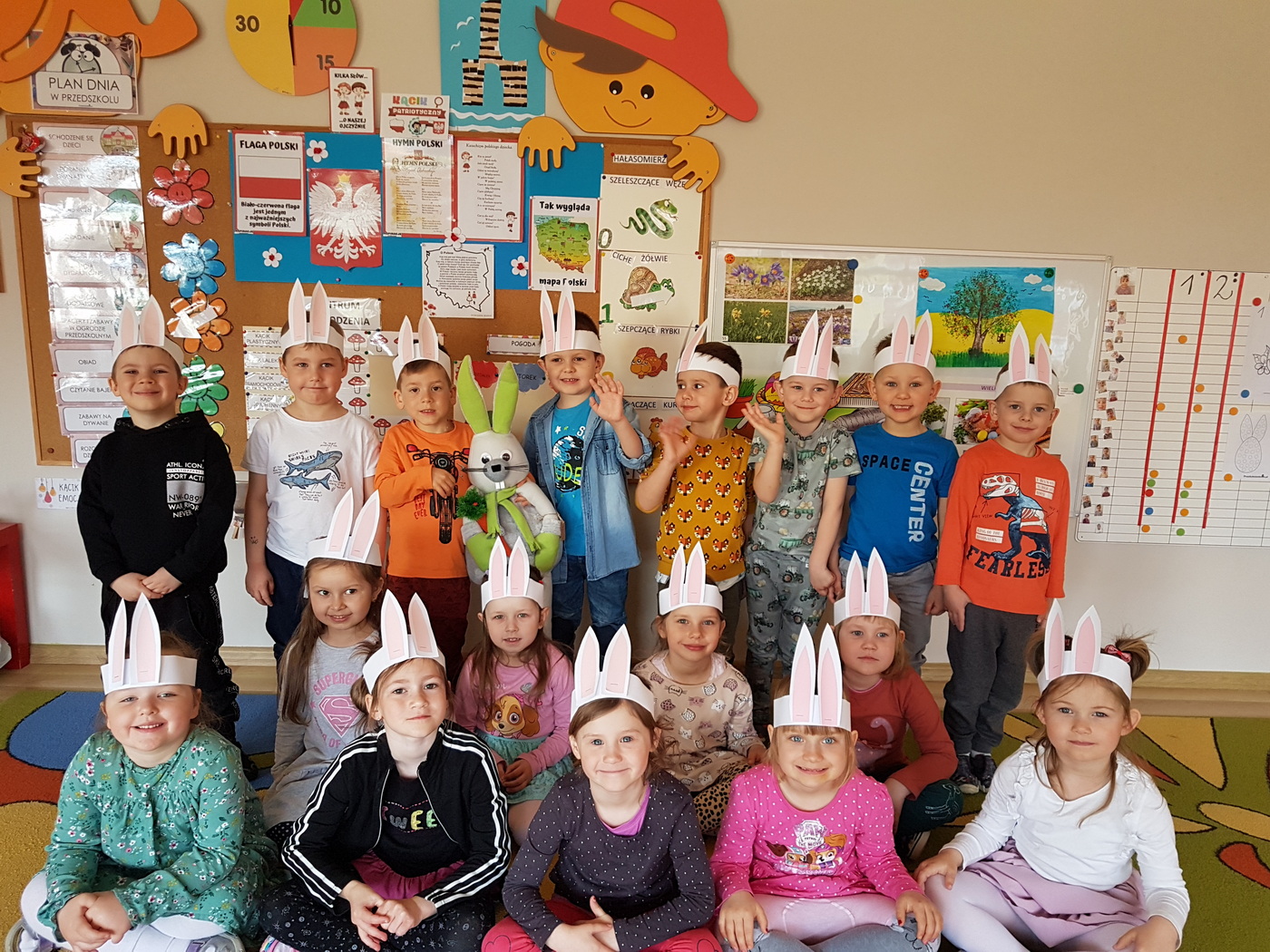 Muchomorki na tropie "Zajączka Wielkanocnego"