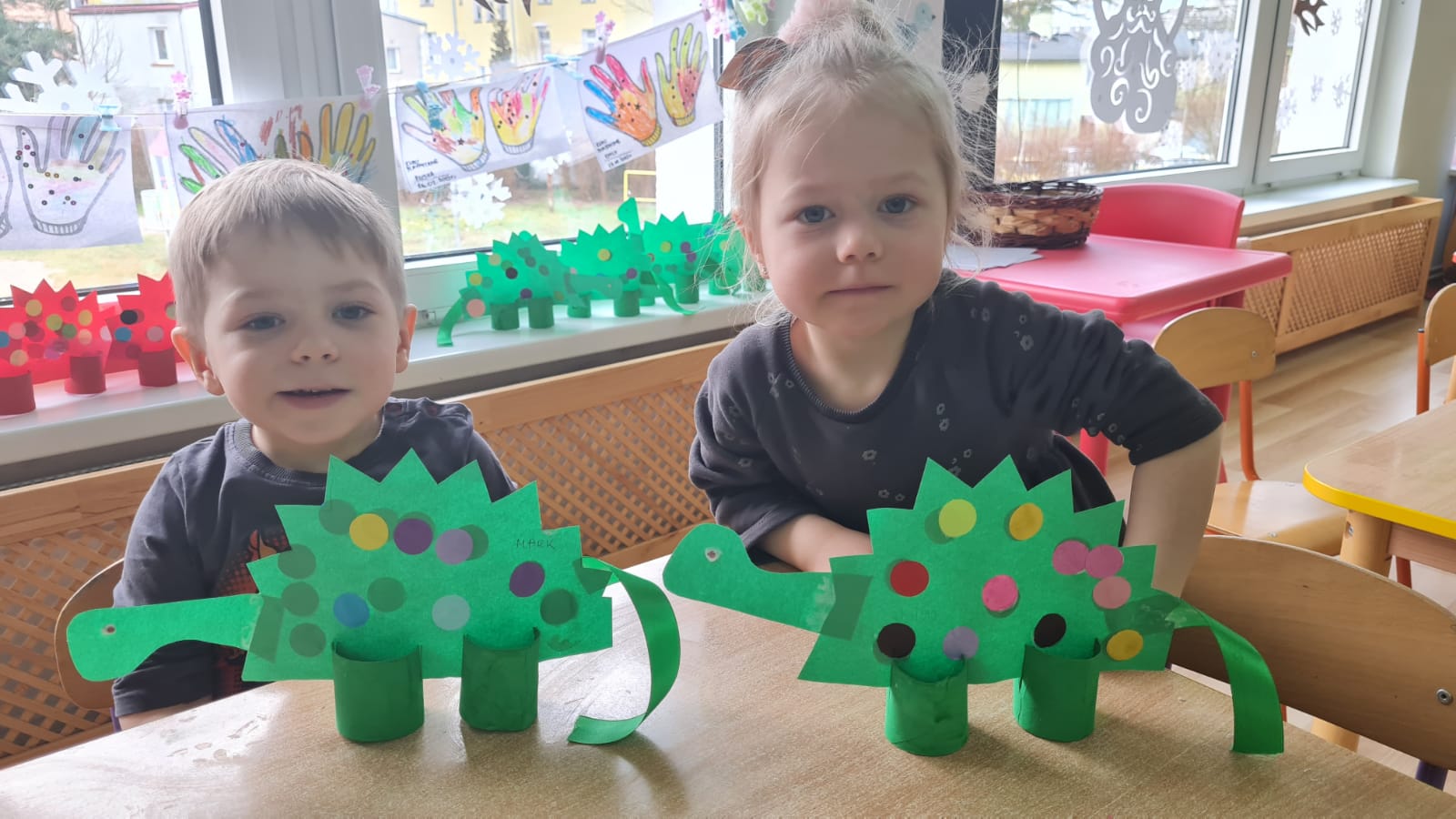 Dzień Dinozaura w grupie Biedronki