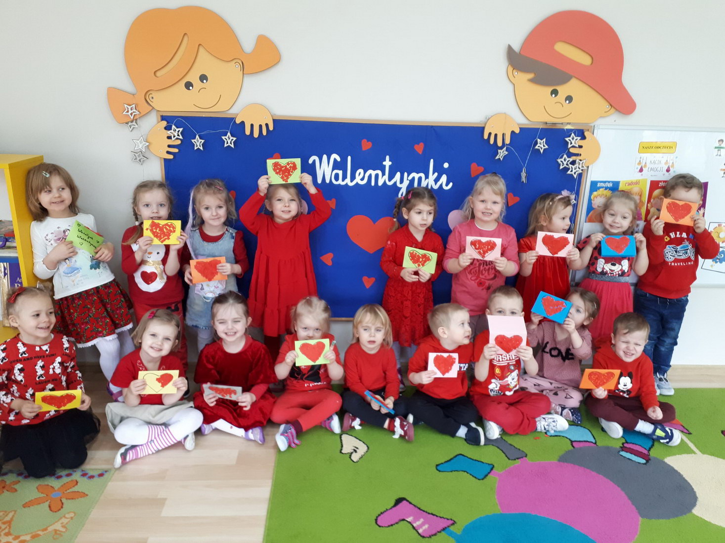 Walentynkowy czas w grupie Biedronek