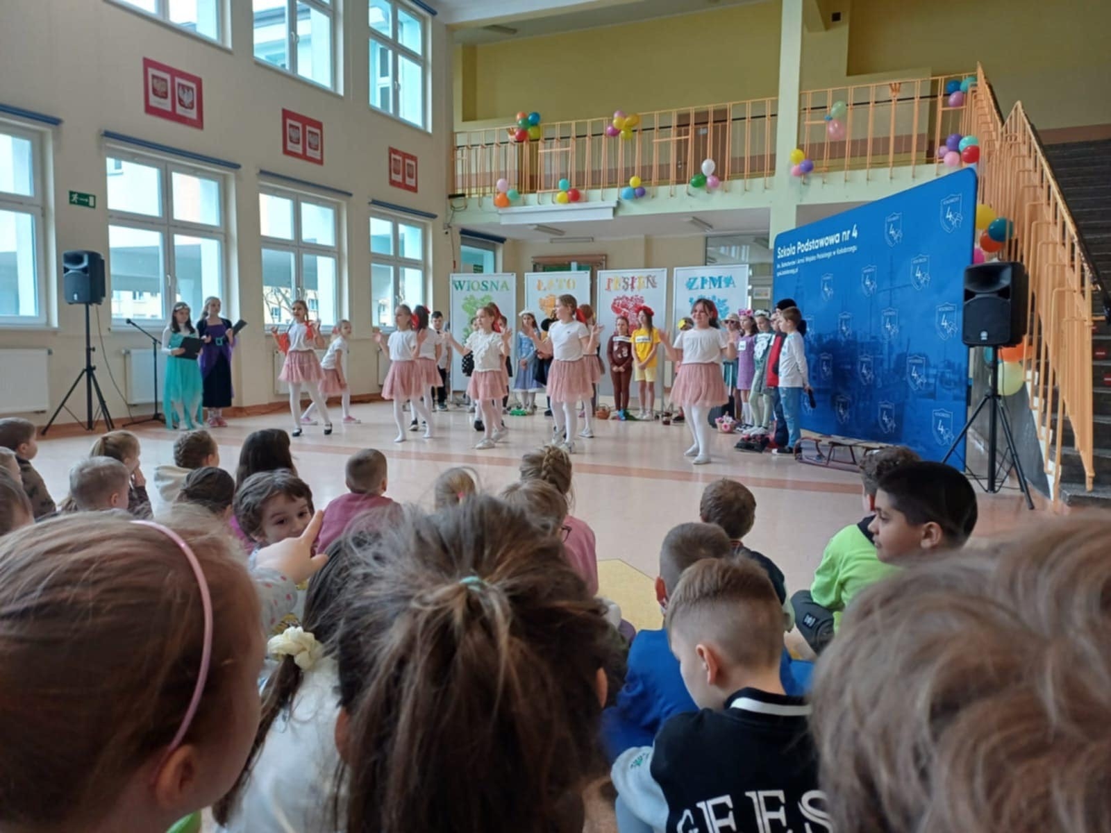 Grupa Krokodylków i Kangurków w SP 4